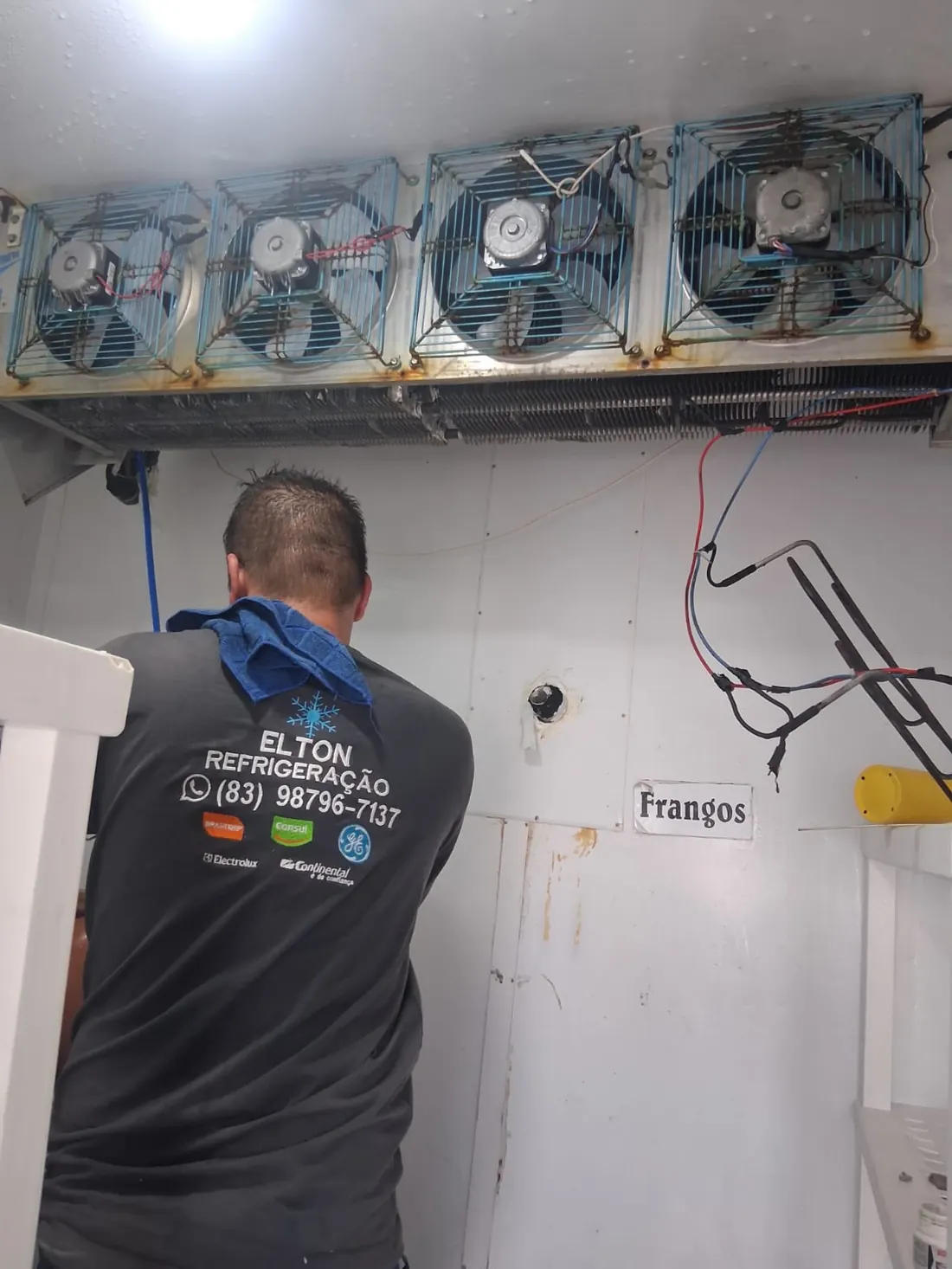 Manutenção de câmara fria