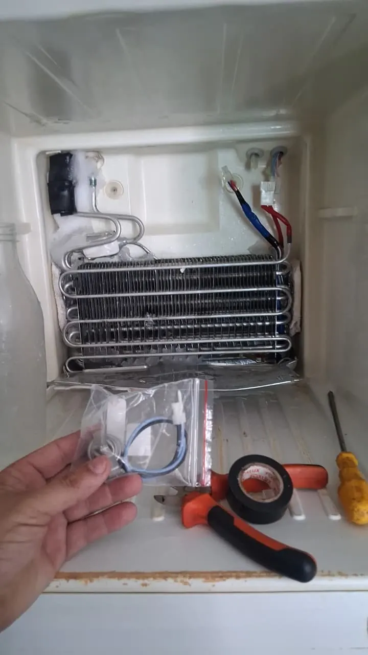 Reparo com peças de reposição originais